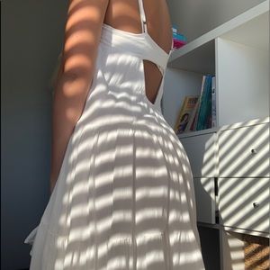 beautiful boho urban outfitters midi dress🧚🏼‍♀️